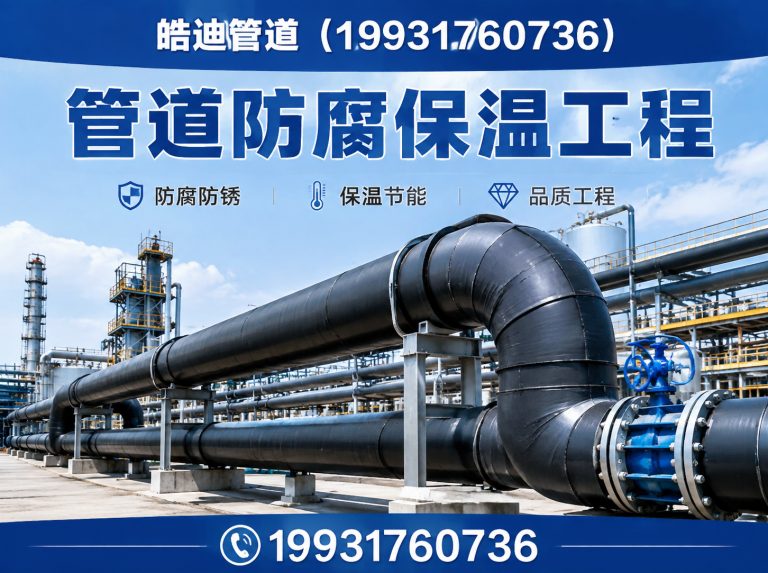 肃宁县河北皓迪管道防腐保温展示图